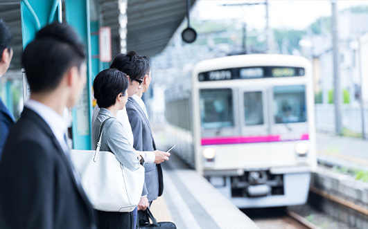 通いやすい立地でストレスフリーな通勤環境