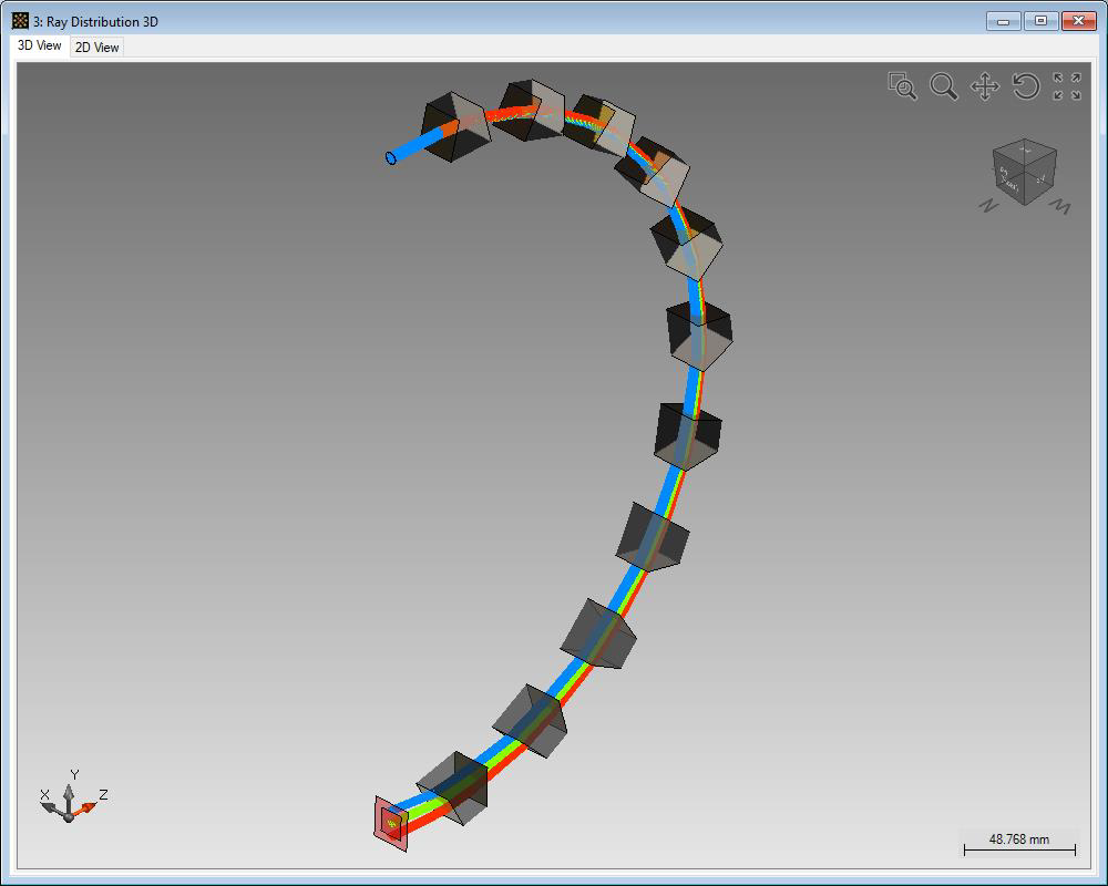 Zemax OpticStudio®からの光学系のインポート